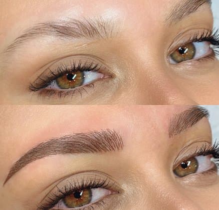 Combination Brows for Women procedure at Rebornurself